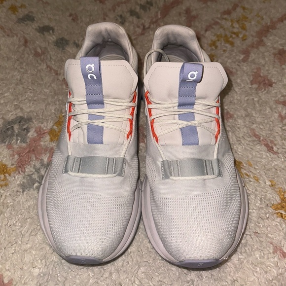 On Running Cloudnova Women's Running Shoes White / Glacier US - Picture 6 of 7